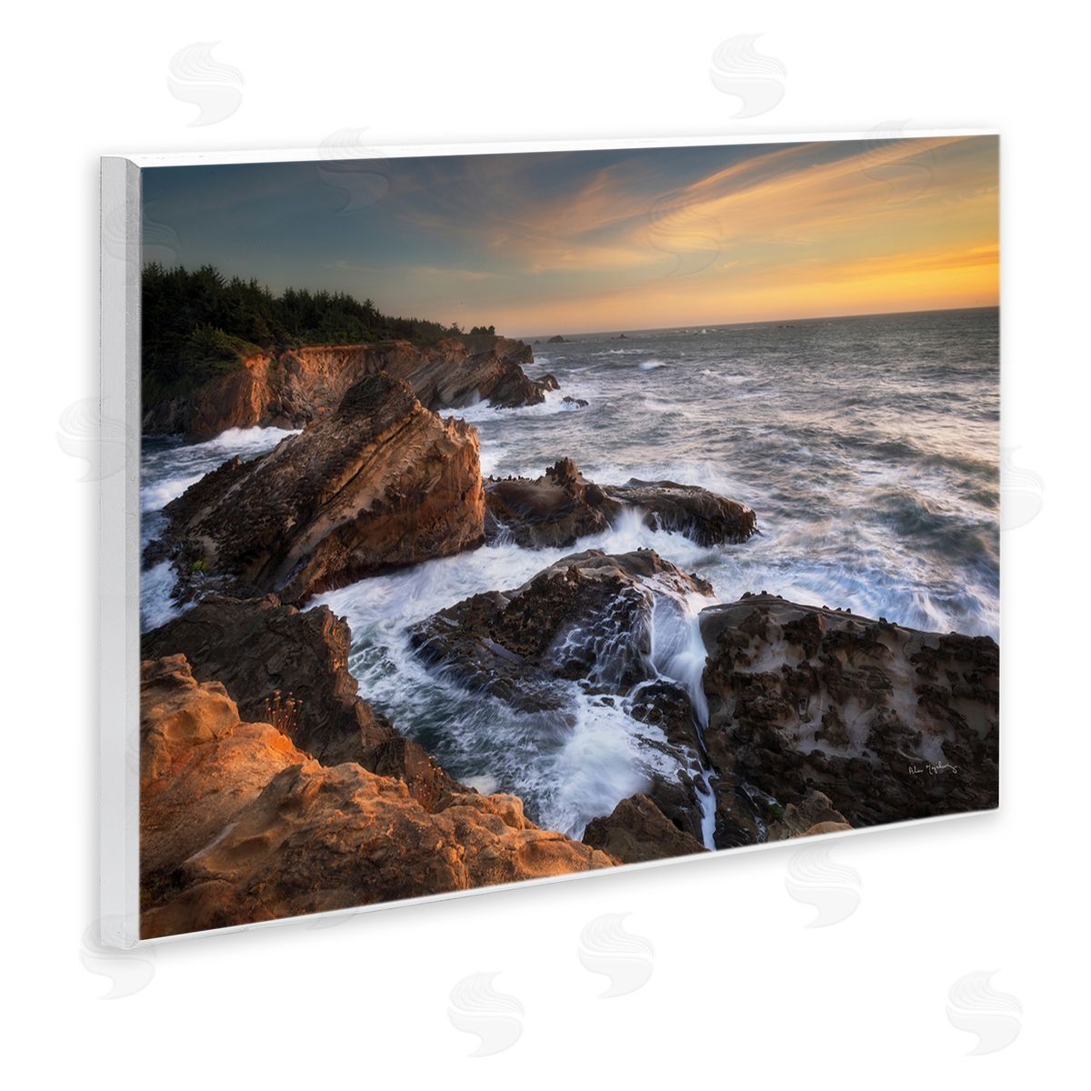 Nautical Shore Acres Wood Plaque Wall Art, Home Decor by Alan Majchrowicz