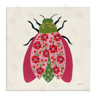 Yvette St. Amant | Pink & Green Blooming Beetle