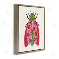 Yvette St. Amant | Pink & Green Blooming Beetle