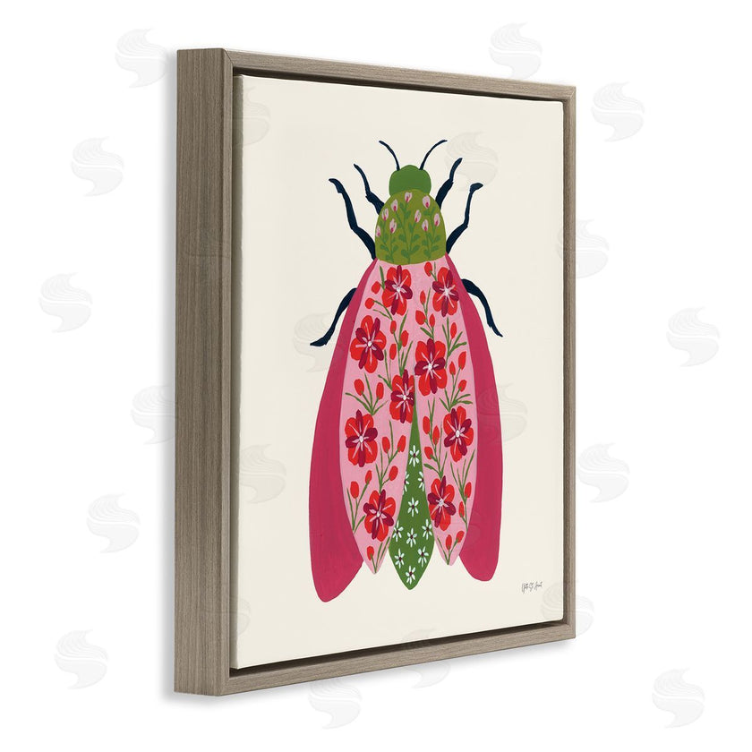 Yvette St. Amant | Pink & Green Blooming Beetle