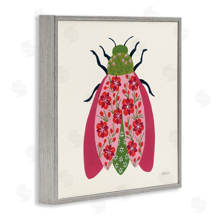 Yvette St. Amant | Pink & Green Blooming Beetle