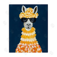 Yvette St. Amant | Fashionista Alpaca Portrait
