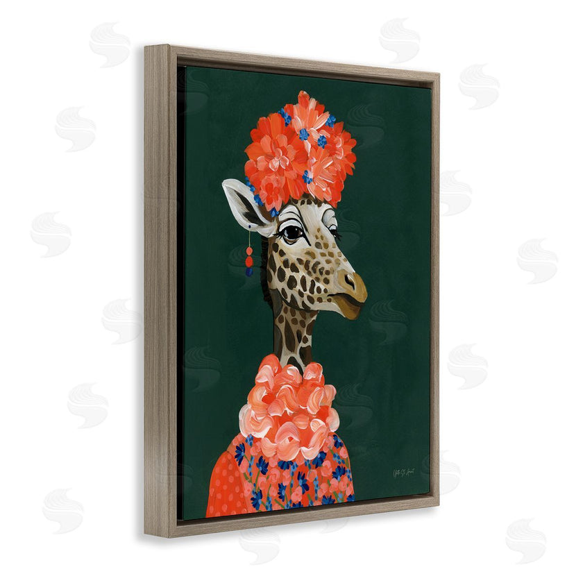 Yvette St. Amant | Regal Giraffe Portrait
