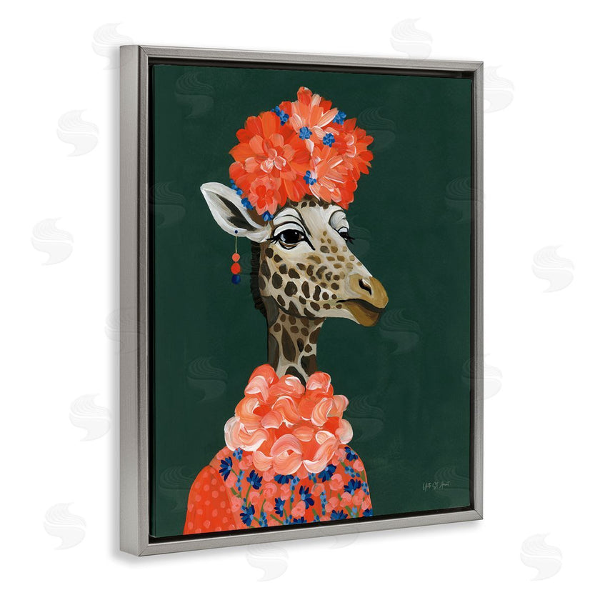 Yvette St. Amant | Regal Giraffe Portrait