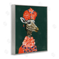 Yvette St. Amant | Regal Giraffe Portrait