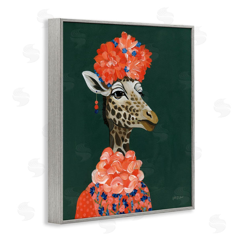Yvette St. Amant | Regal Giraffe Portrait