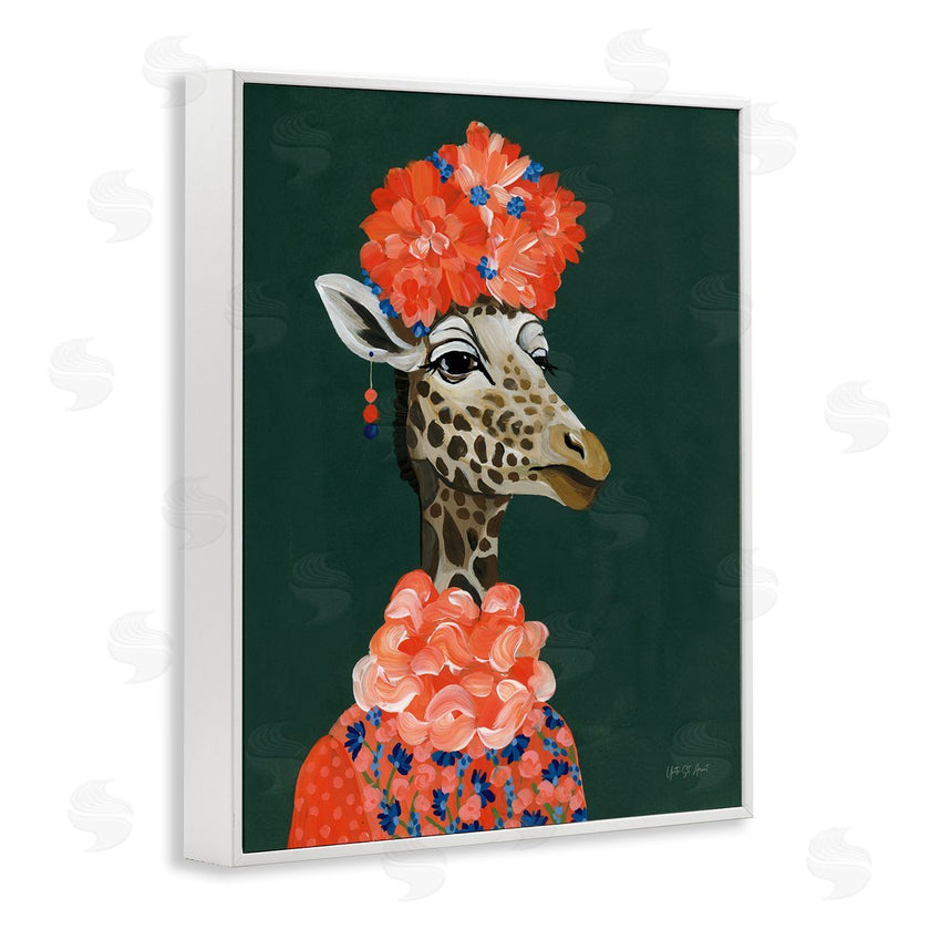 Yvette St. Amant | Regal Giraffe Portrait