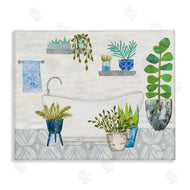 Courtney Prahl | Rustic Botanical Bathroom