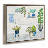 Courtney Prahl | Rustic Botanical Bathroom