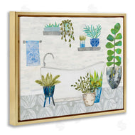 Courtney Prahl | Rustic Botanical Bathroom