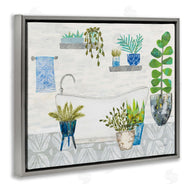 Courtney Prahl | Rustic Botanical Bathroom