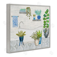 Courtney Prahl | Rustic Botanical Bathroom