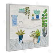 Courtney Prahl | Rustic Botanical Bathroom