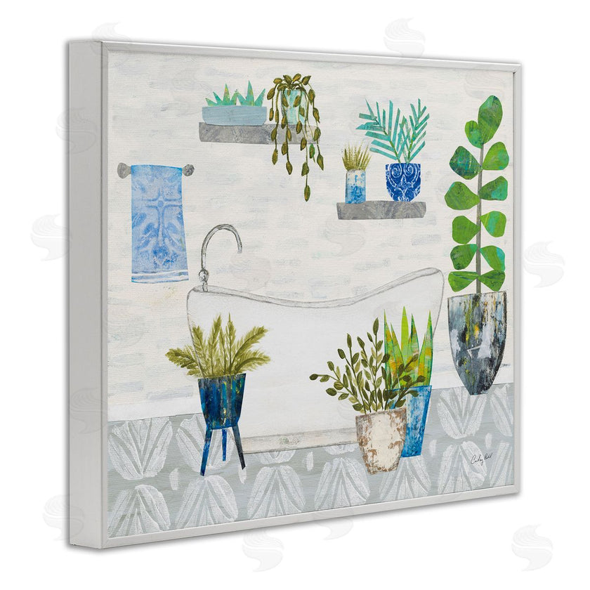 Courtney Prahl | Rustic Botanical Bathroom