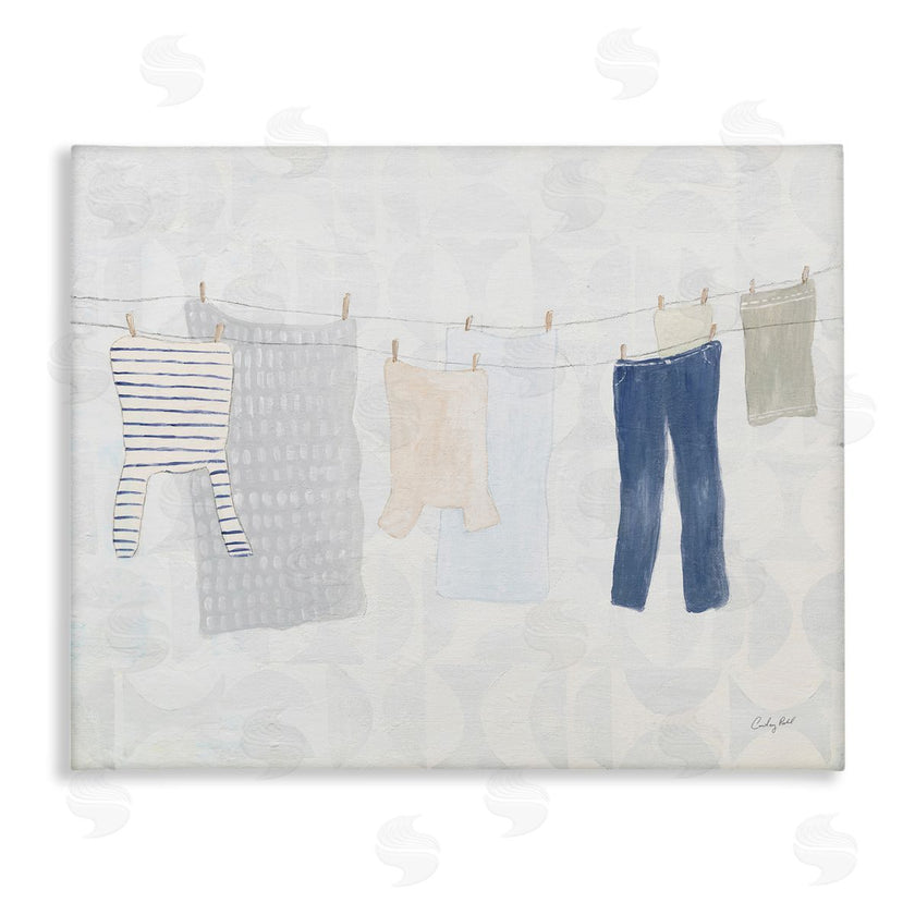 Courtney Prahl | Laundry Day Hanging Clothes