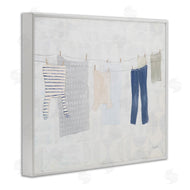 Courtney Prahl | Laundry Day Hanging Clothes