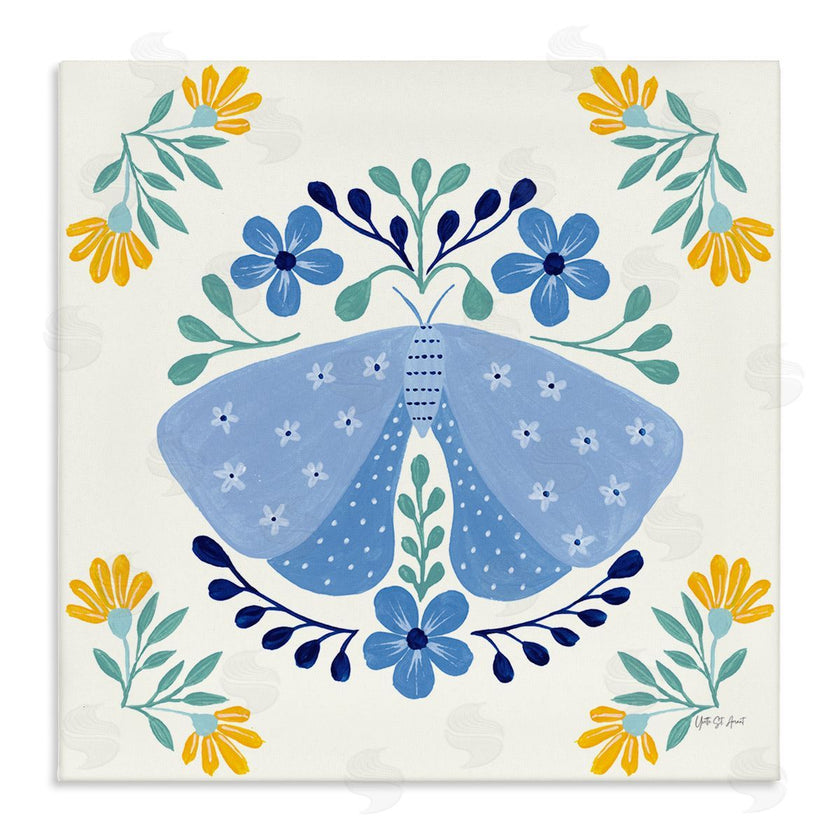 Yvette St. Amant | Blue Folk Butterfly