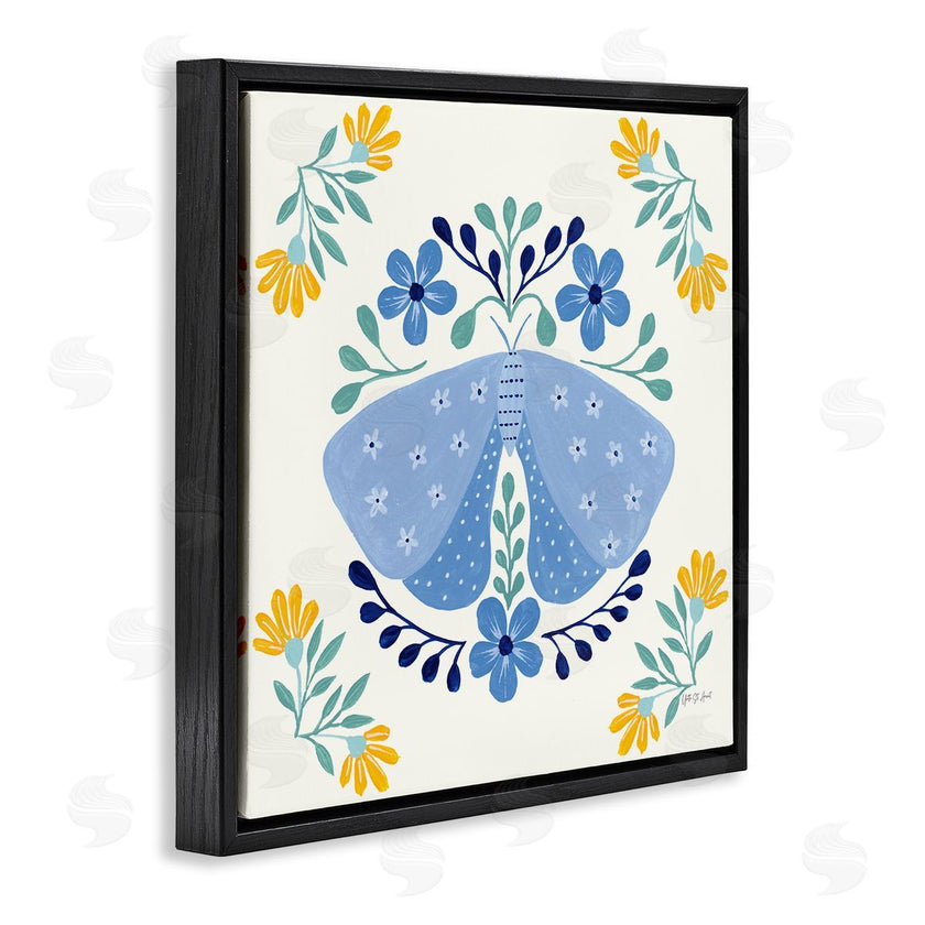 Yvette St. Amant | Blue Folk Butterfly