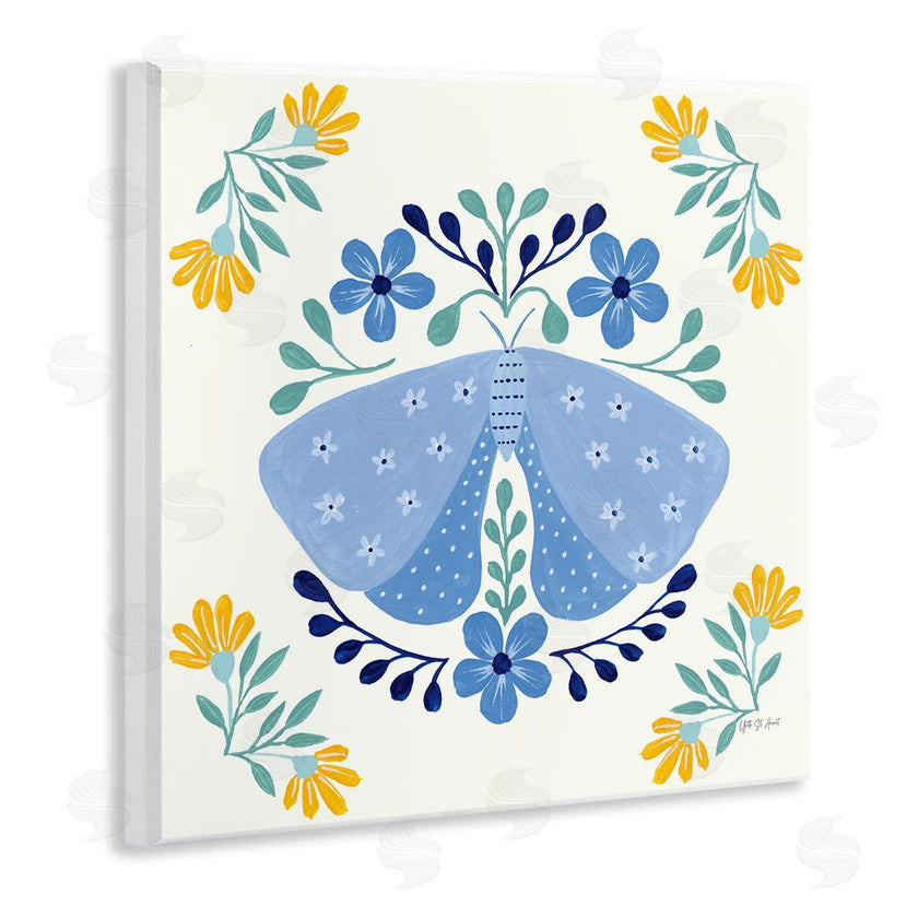 Yvette St. Amant | Blue Folk Butterfly