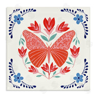 Yvette St. Amant | Orange Folk Butterfly