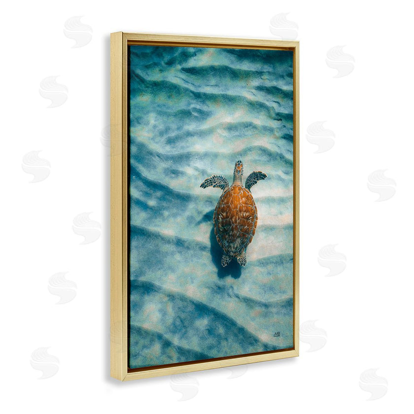 Max Blakesberg Studios | Turtle Along Rippling Sand