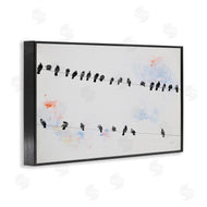 Deborah Revell | Migrating Birds on Wire