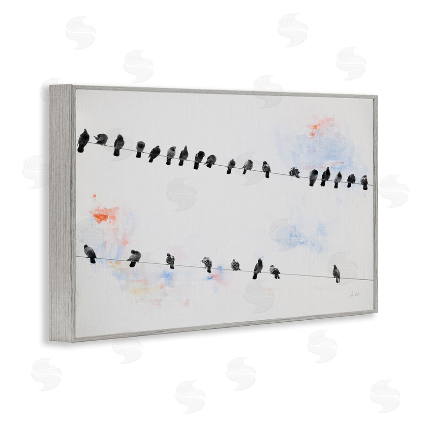 Deborah Revell | Migrating Birds on Wire