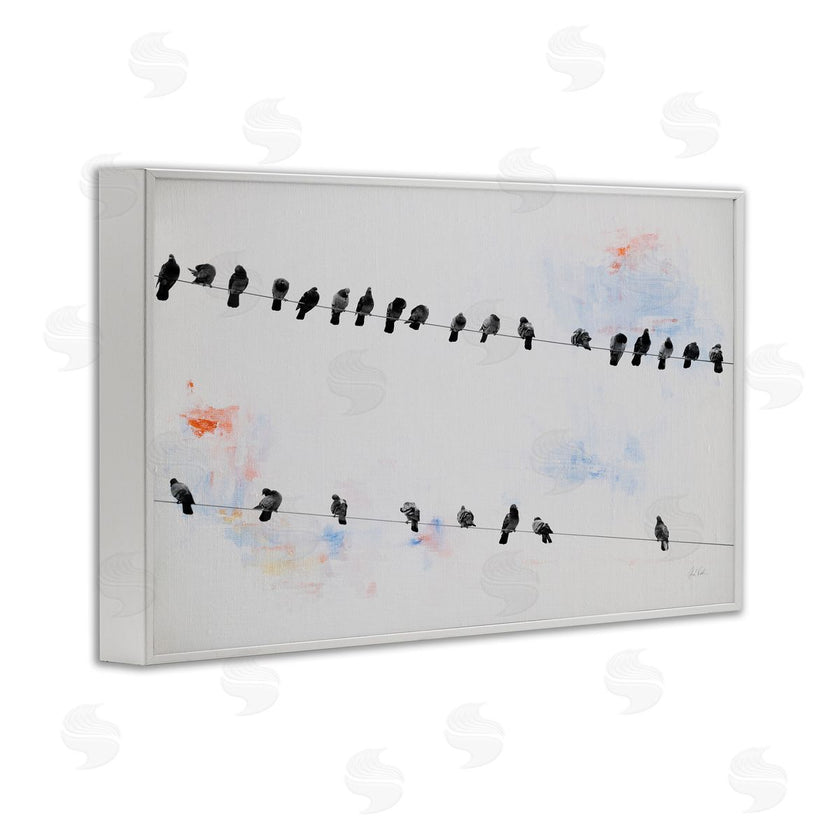 Deborah Revell | Migrating Birds on Wire