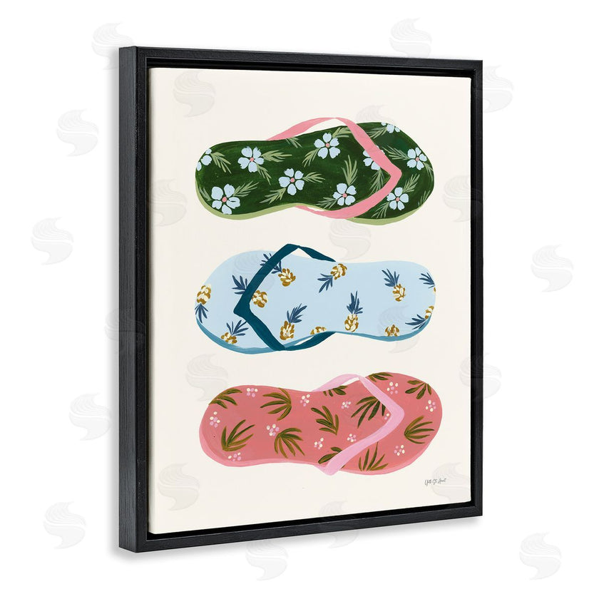 Yvette St. Amant | Tropical Flip Flops