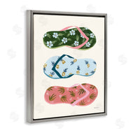 Yvette St. Amant | Tropical Flip Flops