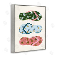 Yvette St. Amant | Tropical Flip Flops