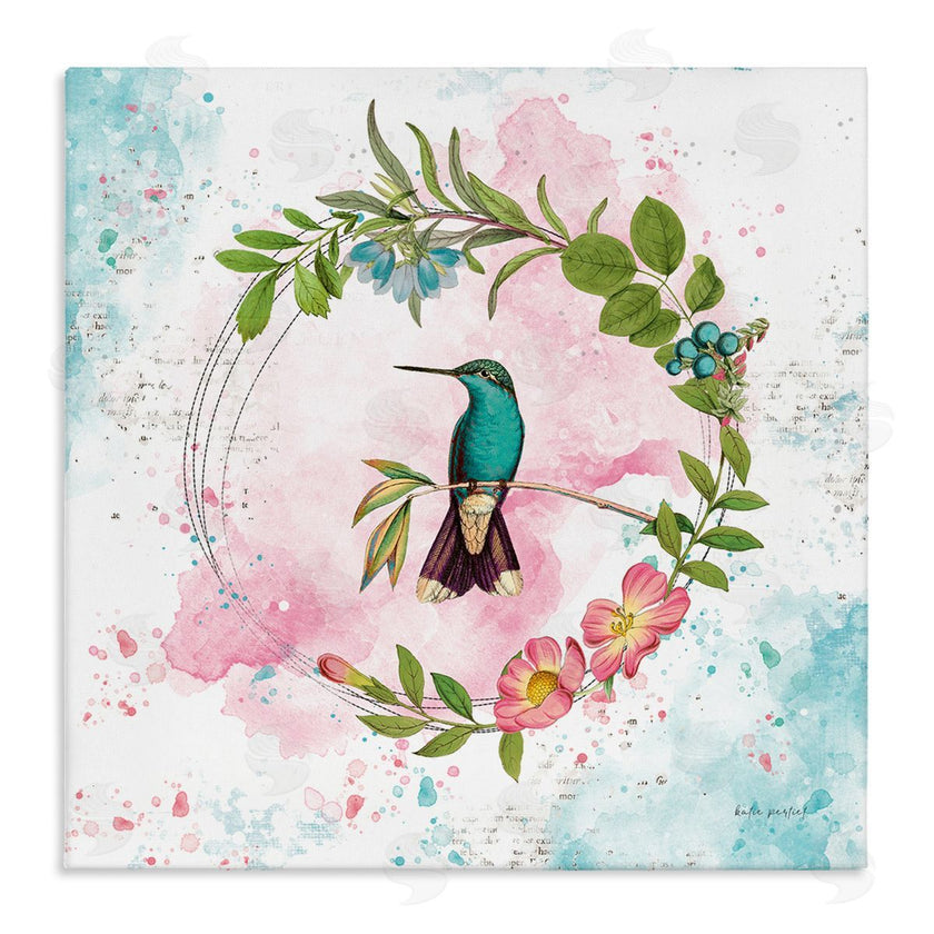 Katie Pertiet | Delicate Hummingbird Wreath