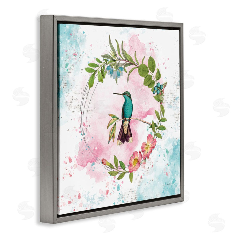 Katie Pertiet | Delicate Hummingbird Wreath