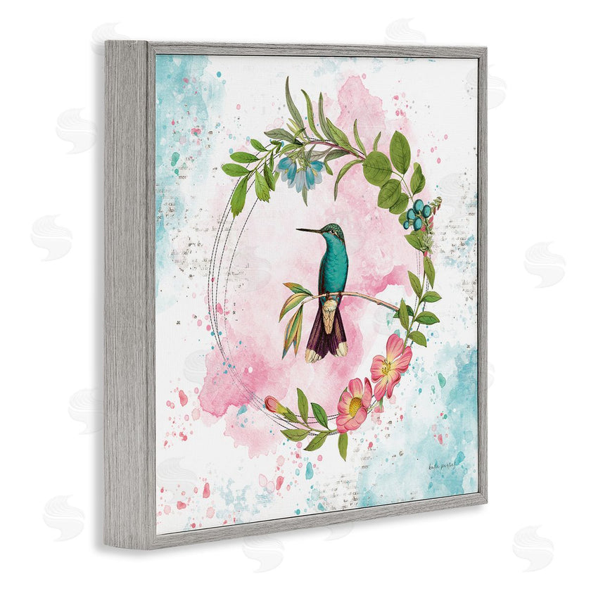 Katie Pertiet | Delicate Hummingbird Wreath