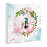Katie Pertiet | Delicate Hummingbird Wreath