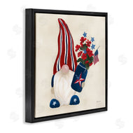 Yvette St. Amant | Patriotic Gnome & Flowers