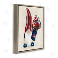Yvette St. Amant | Patriotic Gnome & Flowers