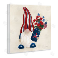 Yvette St. Amant | Patriotic Gnome & Flowers