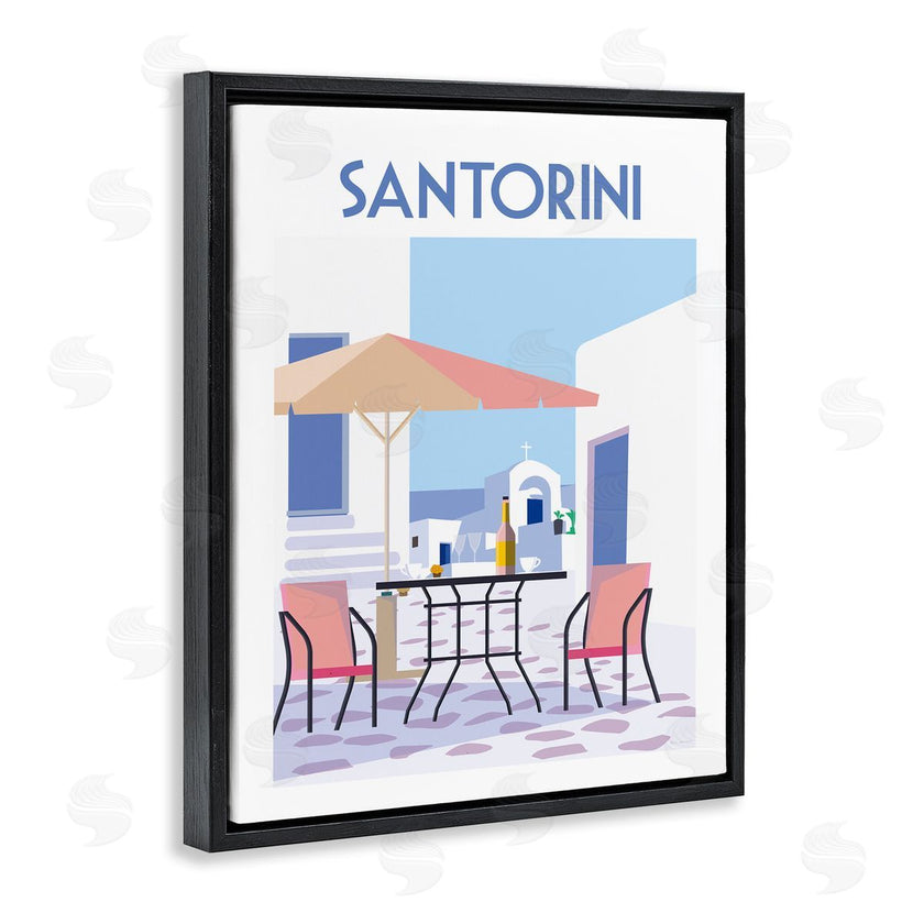 Omar Escalante | Santorini Bistro Poster