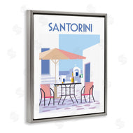 Omar Escalante | Santorini Bistro Poster