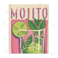 Janelle Penner | Retro Mojito Cocktail