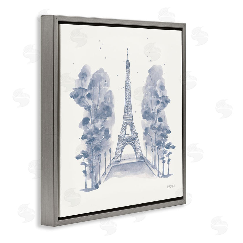 Yvette St. Amant | Eiffel Tower Watercolor