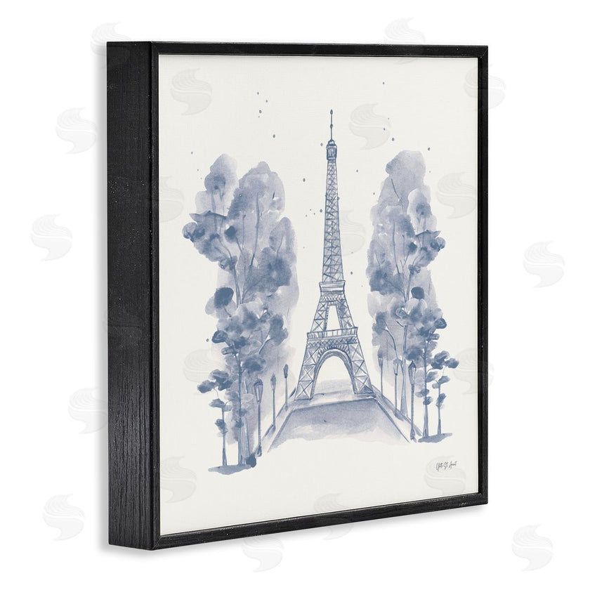 Yvette St. Amant | Eiffel Tower Watercolor