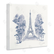 Yvette St. Amant | Eiffel Tower Watercolor