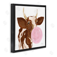 Yvette St. Amant | Happy Bubblegum Cow