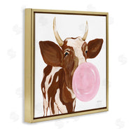Yvette St. Amant | Happy Bubblegum Cow