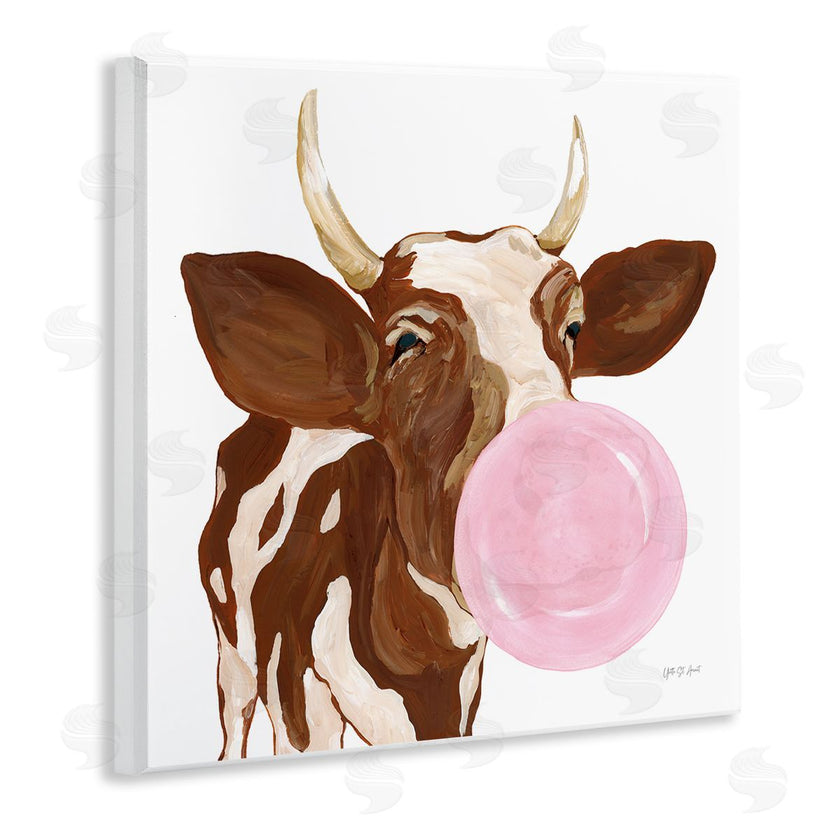 Yvette St. Amant | Happy Bubblegum Cow