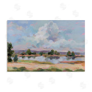 Silvia Vassileva | River View Overhead Clouds