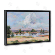 Silvia Vassileva | River View Overhead Clouds