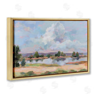Silvia Vassileva | River View Overhead Clouds